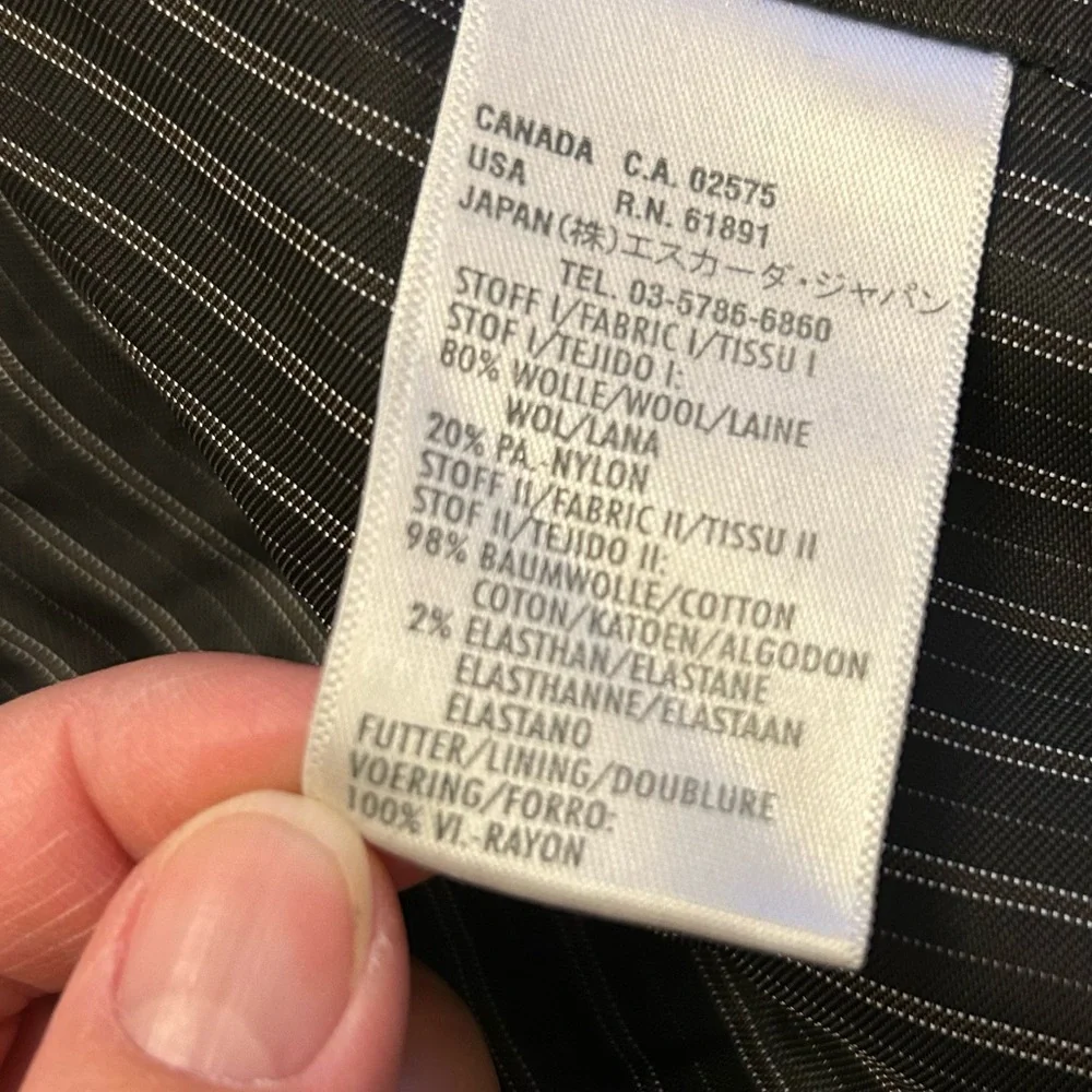 ESCADA Sport Tailored Wool Stretch Coat - Picture 13 of 16